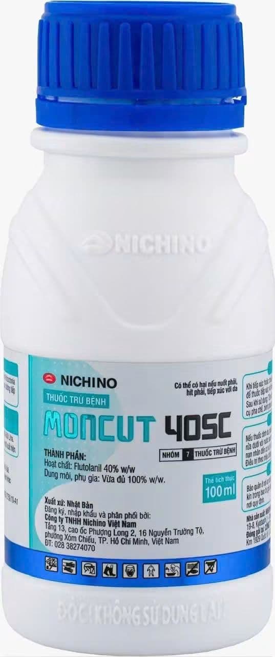 Đơn Flutolanil (Moncut 40SC) của Nichino hay là phối Azoxystrobin 30% + Flutolanil 30% (Padnia 60WG) của Rainbow?