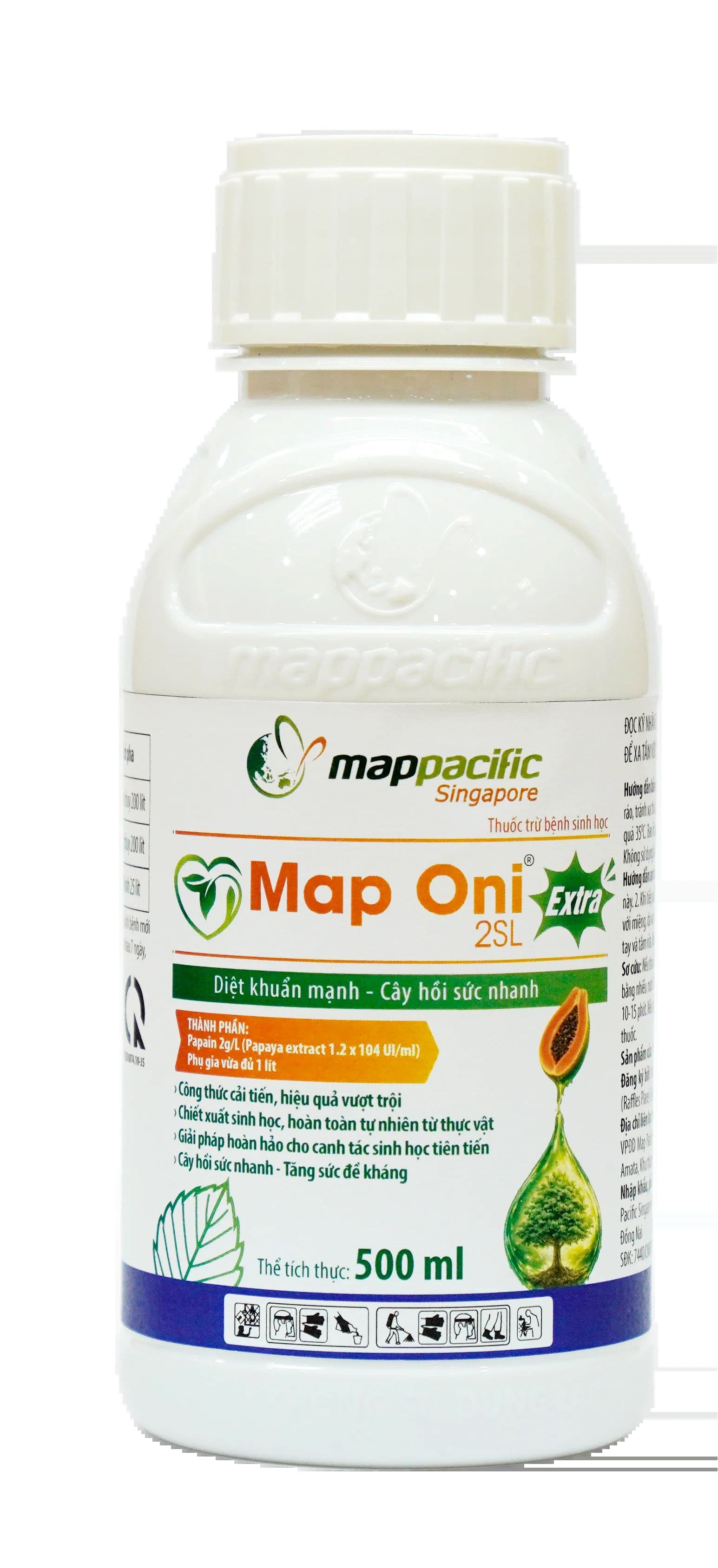 Map Oni 2SL Extra - Bước Đột Phá Của Map Pacific Với Papain Hoạt Độ Cao 1.2 x 10⁴ UI/ml Trên Bệnh Vi Khuẩn